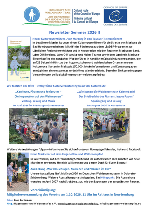 Newsletter Sommer 2026 II