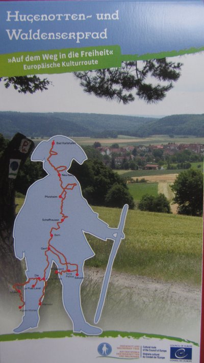 Faltblatt deutsche Route