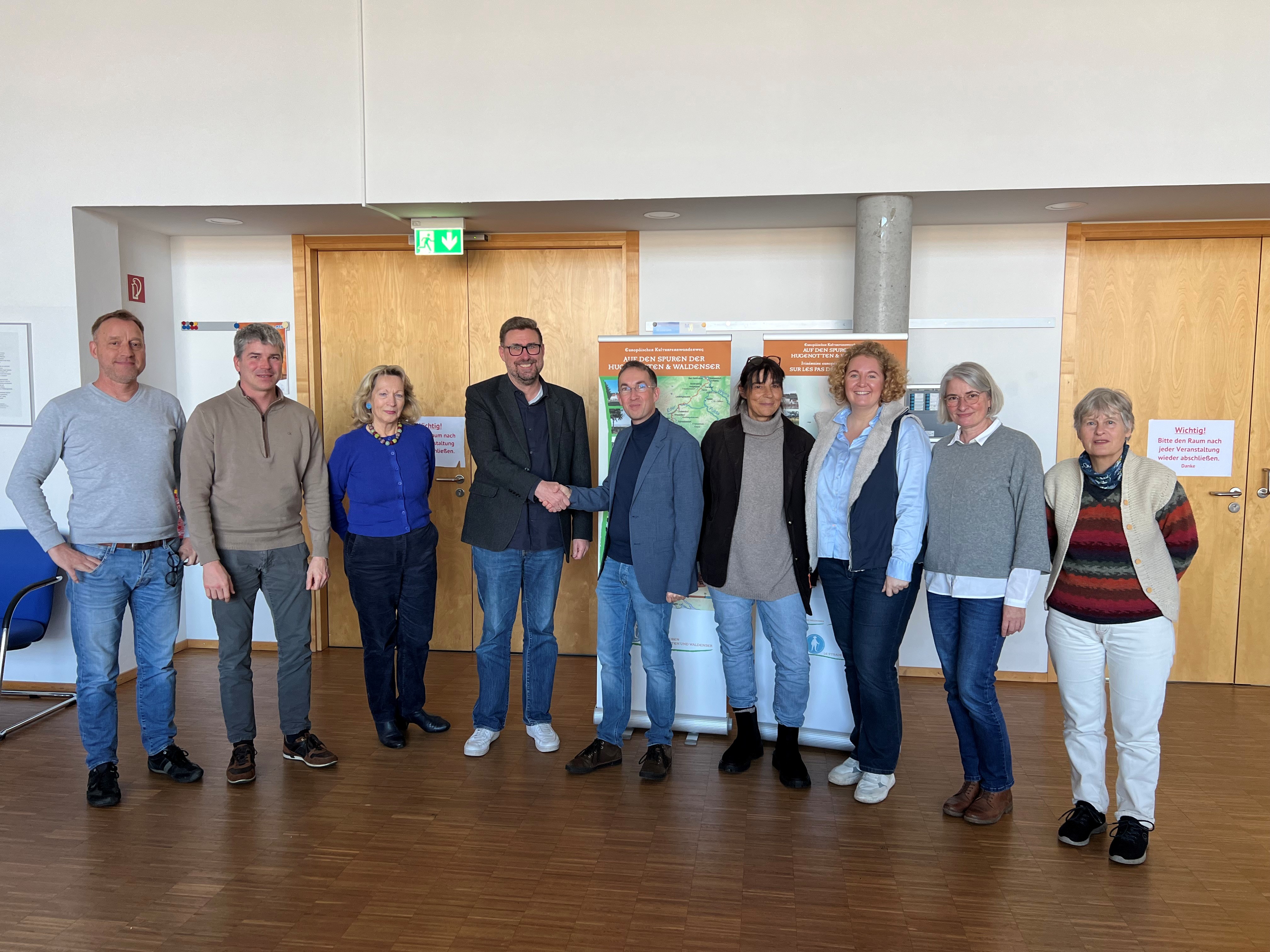 Der neue Vorstand (Foto: Stadt Mörfelden-Walldorf)