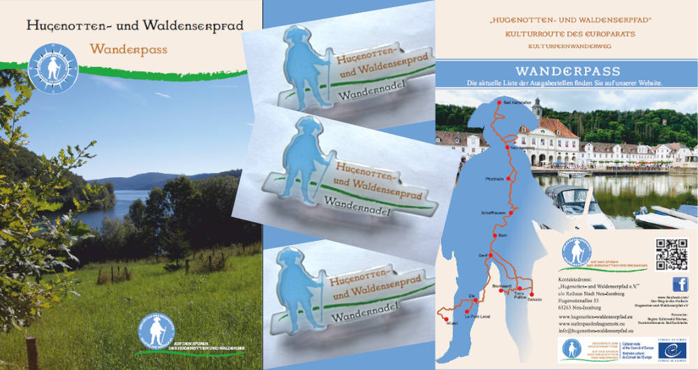 Hugenotten- und Waldenserpfad - Wanderpass