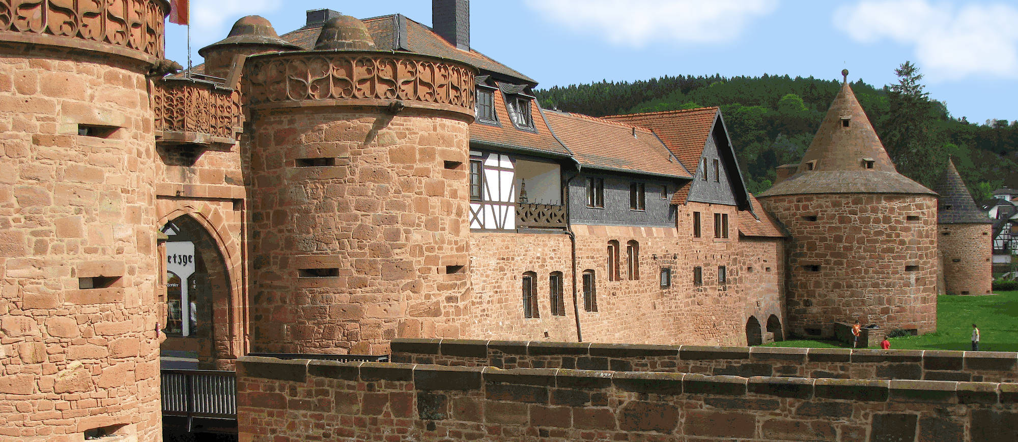 Westliche Festungsmauer Bündingen